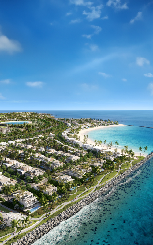 Dubai Islands Coastal Overview